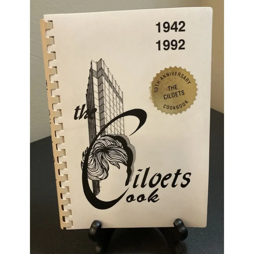Pittsburgh Ciloets‎ Women Carnegie Illinois US Steel 1992 Cookbook Recipe Vtg